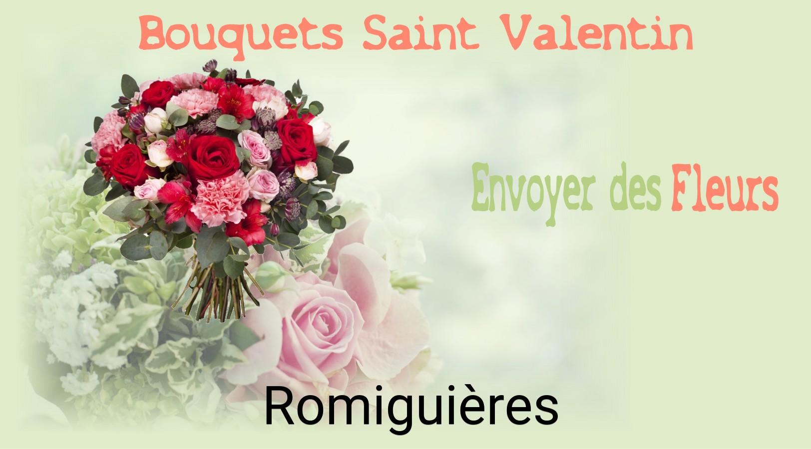 Roses de Saint-Valentin livrées à Romiguières